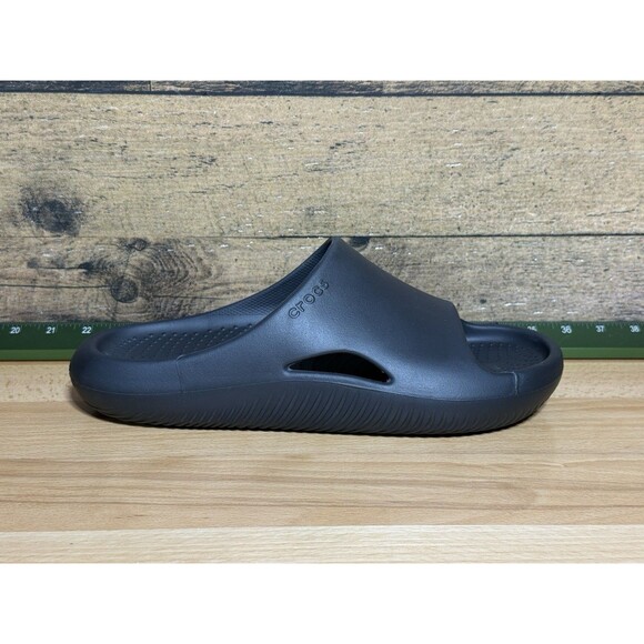 ?? NEW Crocs Mellow Recovery Slide Black Men Shoes Sz 11 Everyday Wear main image 5